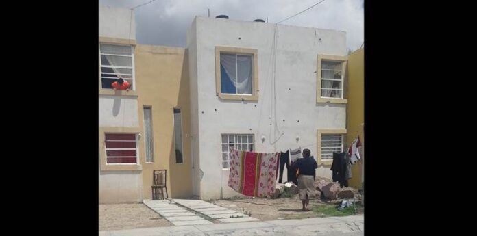 Vivienda con impactos de bala Vivienda con impactos de bala