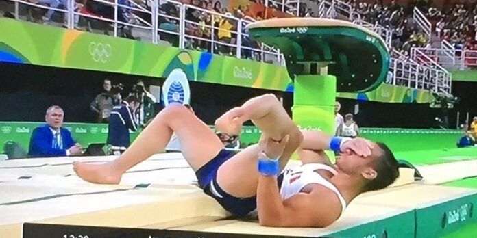 Gimnasta francés Samir Ait Said Gimnasta francés Samir Ait Said