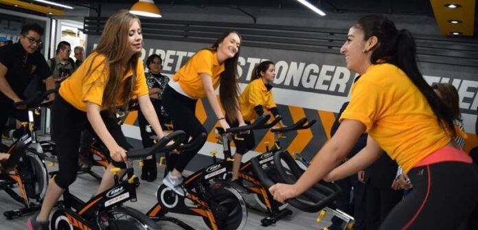Clase muestra de spinning
