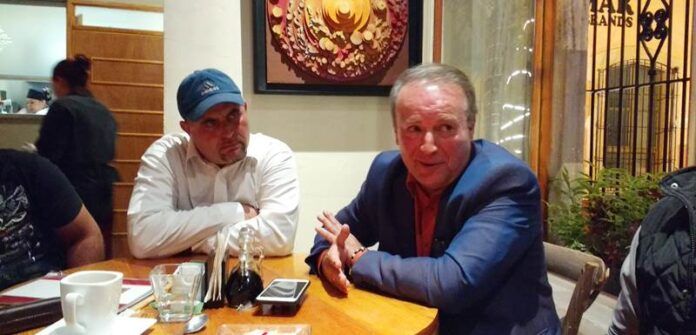Julián Le Barón y Gilberto Lozano