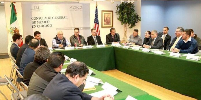 Tello se reúne con migrantes en EU Tello se reúne con migrantes en EU