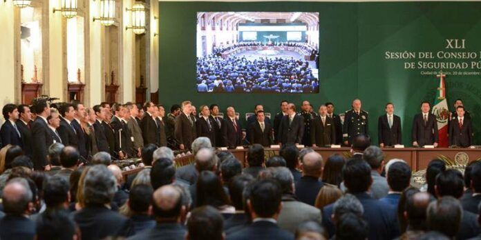 Reunión de Consejo Nacional de Seguridad