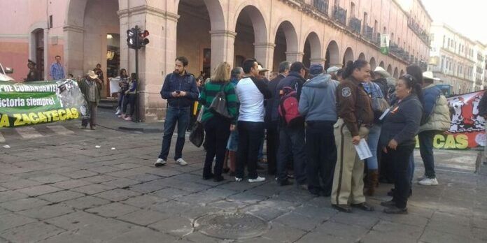 Impiden el paso hacia Catedral