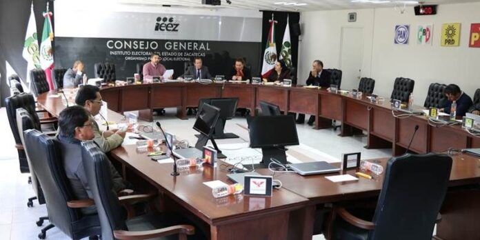 Sesión del Consejo General del Ieez Sesión del Consejo General del Ieez