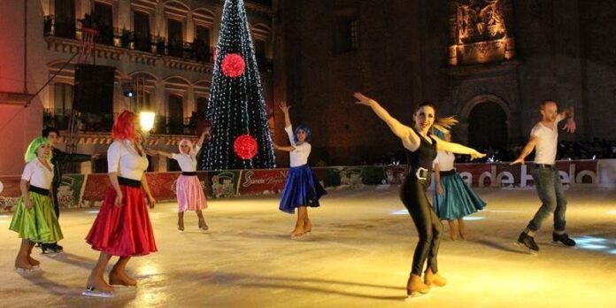 Ofrece espectáculo Roncaly on ice Ofrece espectáculo Roncaly on ice