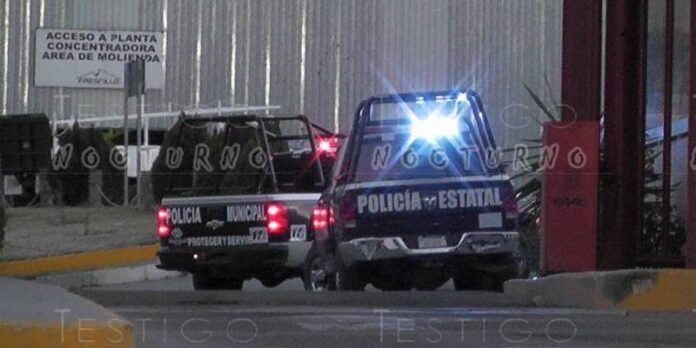 La familia se refugió en la Minera Fresnillo.