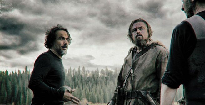 Alejandro González Iñárritu y Leonardo DiCaprio Alejandro González Iñárritu y Leonardo DiCaprio
