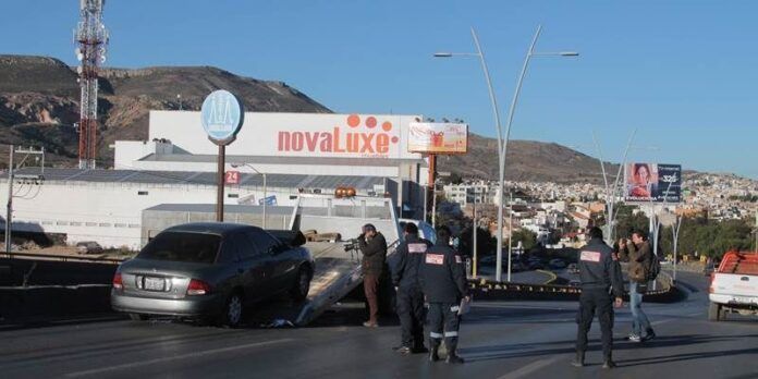 Provocan caos vial Provocan caos vial