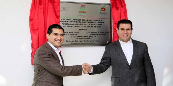 Carlos Peña y Miguel Alonso inauguraron las oficinas. Carlos Peña y Miguel Alonso inauguraron las oficinas.