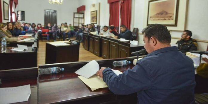 Sesión de Cabildo en Fresnillo. Sesión de Cabildo en Fresnillo.