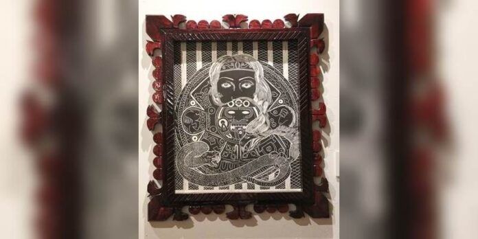 Obra de uno de los internos Obra de uno de los internos