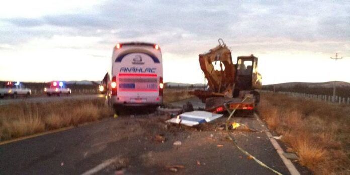 El accidente ocurrió en Villa de Cos. El accidente ocurrió en Villa de Cos.