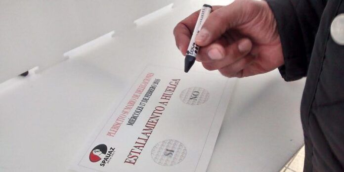 Votan sindicalizados Votan sindicalizados