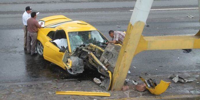 Fallece joven en asiento del copiloto Fallece joven en asiento del copiloto