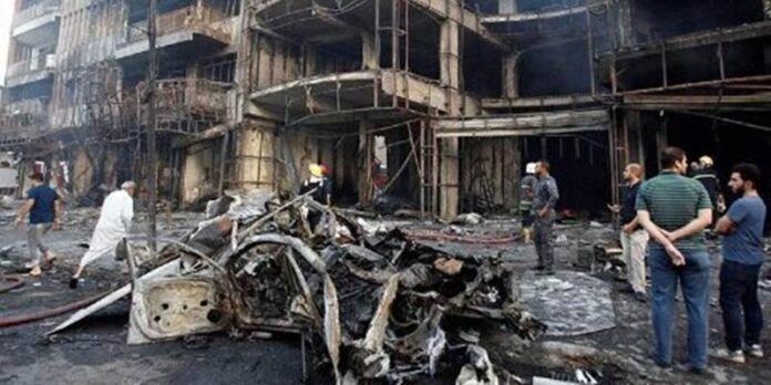 Destrozos en capital iraquí
