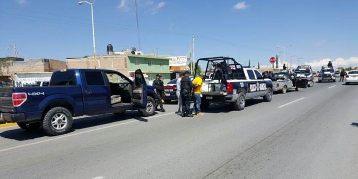 Policías municipales montan operativo Policías municipales montan operativo