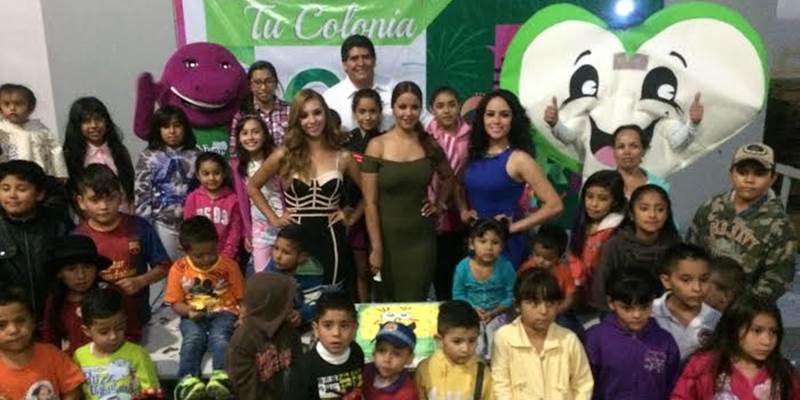 Visitan colonia El Vergel