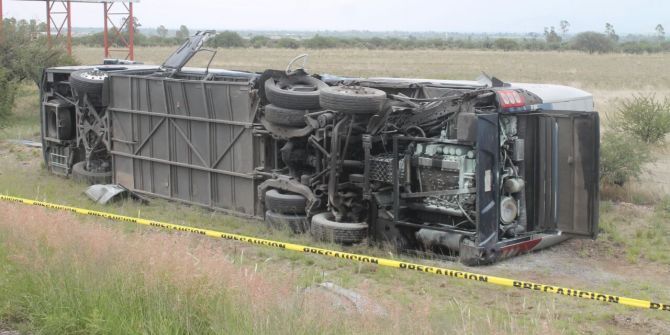 camion volcado