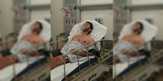 Marco Flores Jr. estuvo hospitalizado. Marco Flores Jr. estuvo hospitalizado.