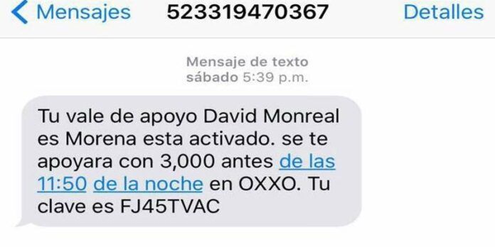 El mensaje le ha llegado a decenas de personas. El mensaje le ha llegado a decenas de personas.