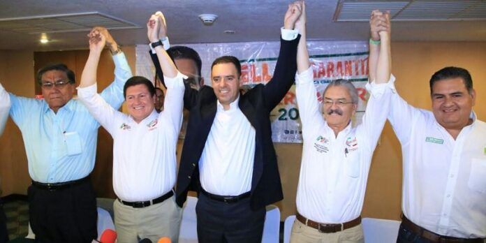 PRI, PVEM y Panal celebran PRI, PVEM y Panal celebran