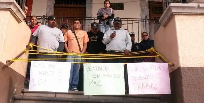 La protesta inició el jueves La protesta inició el jueves