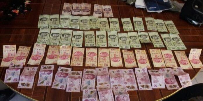 10 mil pesos portaba el individuo 10 mil pesos portaba el individuo