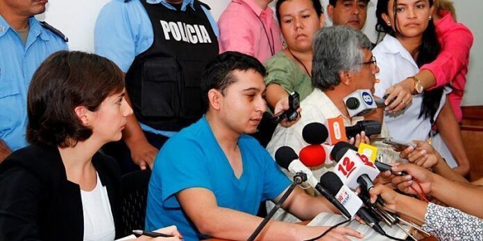 Jobany Torres ante el juez. (elnuevodiario.com.ni)