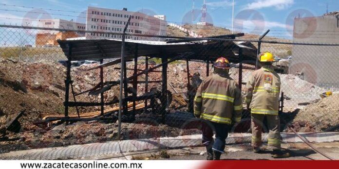 El incendio ocurrió en la construcción de la CEDH. El incendio ocurrió en la construcción de la CEDH.