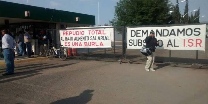 No regresarán a trabajar hasta lograr un arreglo. No regresarán a trabajar hasta lograr un arreglo.