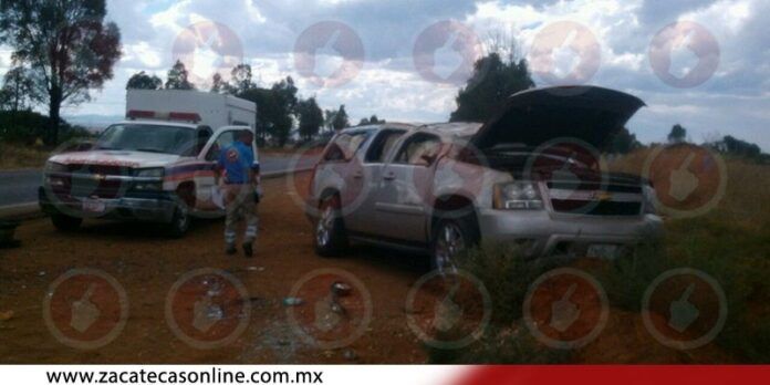 Suburban en la que viajaban Suburban en la que viajaban