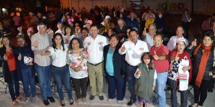 Candidatos de la coalición Primero Zacatecas, en Guadalupe. Candidatos de la coalición Primero Zacatecas, en Guadalupe.