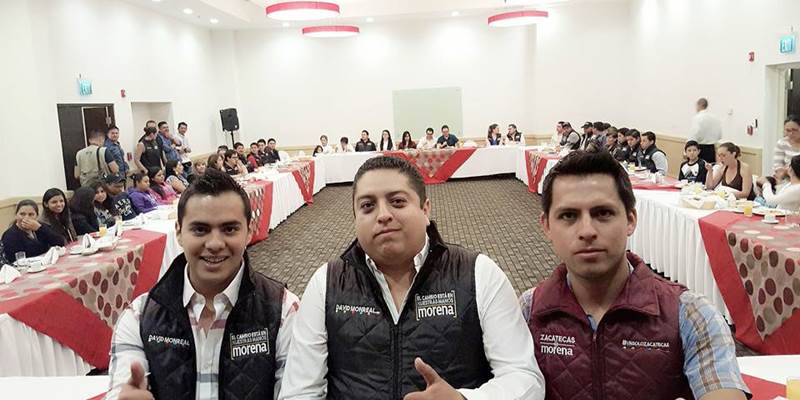 Enrique Bernaldez y compañeros