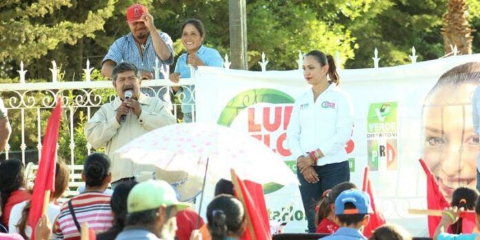Candidata visita comunidades de Fresnillo