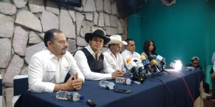 Marco Flores, candidato a gobernador.