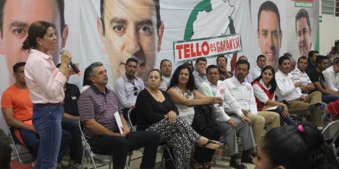 Candidatos y esposa de Tello en evento con deportistas Candidatos y esposa de Tello en evento con deportistas