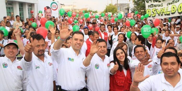 Tello y candidatos cierran campaña en Guadalupe. Tello y candidatos cierran campaña en Guadalupe.