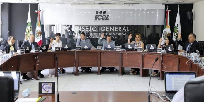 Reunión del Consejo General del IEEZ. Reunión del Consejo General del IEEZ.