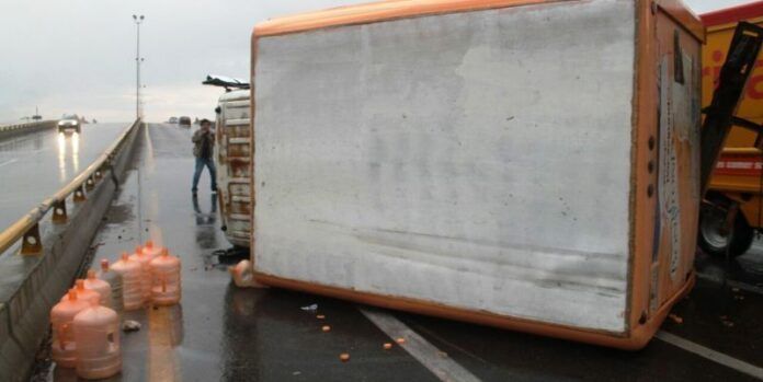 Fue obstruida la carretera