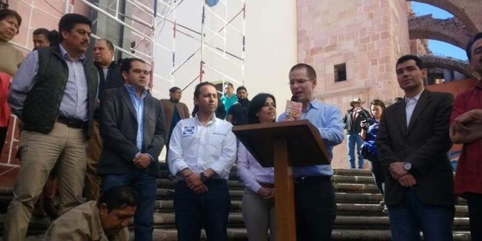 Ricardo Anaya encabeza mitin Ricardo Anaya encabeza mitin