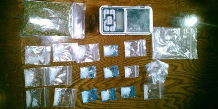 Traía marihuana y cristal Traía marihuana y cristal