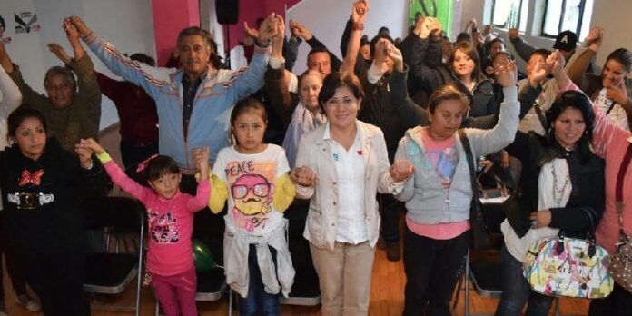 Judit Guerrero en campaña Judit Guerrero en campaña