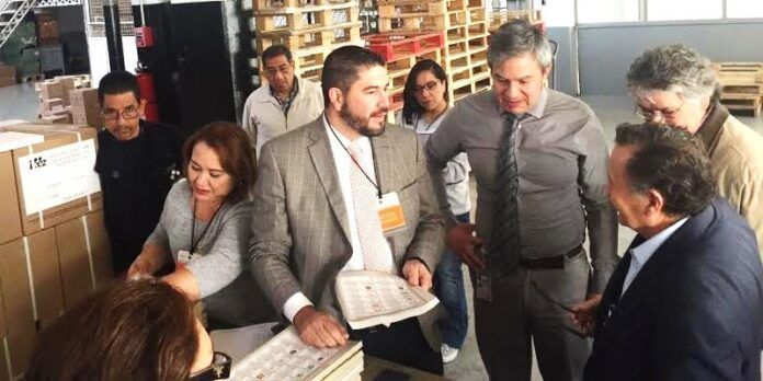 Funcionarios del Ieez acudieron a Talleres Gráficos de México Funcionarios del Ieez acudieron a Talleres Gráficos de México