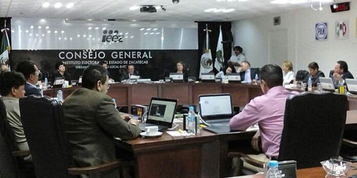 Sesión del Consejo General del Ieez
