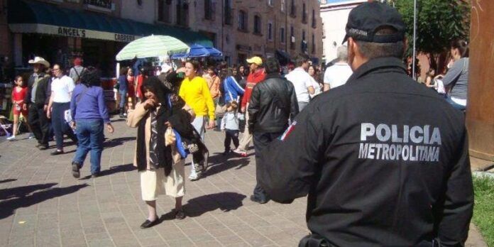 Policías vigilan Zacatecas y Guadalupe Policías vigilan Zacatecas y Guadalupe