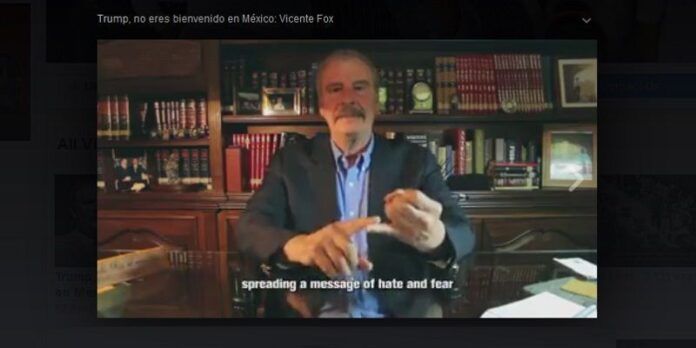 Expresidente Vicente Fox Expresidente Vicente Fox