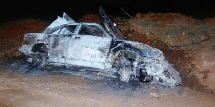 Hallaron el auto rumbo a Morfín Chávez Hallaron el auto rumbo a Morfín Chávez