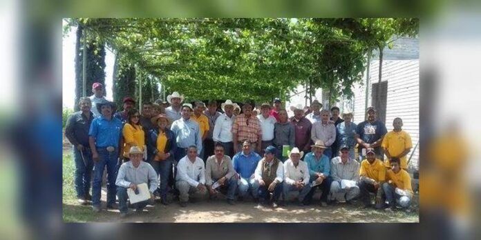 Visitan autoridades a productores Visitan autoridades a productores
