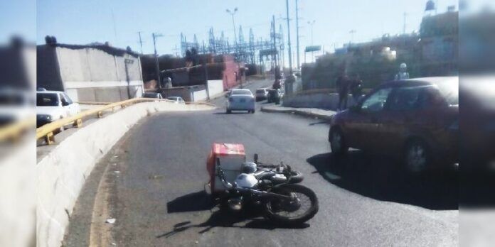Ocurrió el accidente en una curva