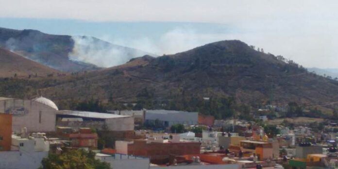 Humo pudo verse desde varios puntos